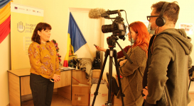 Vizita de studiu în una dintre cele 5 localități din zona de securitate, unde s-a implementat proiectul „Informează, abilitează și acționează! Societatea civilă pentru o mai bună guvernanță bugetară în Moldova”