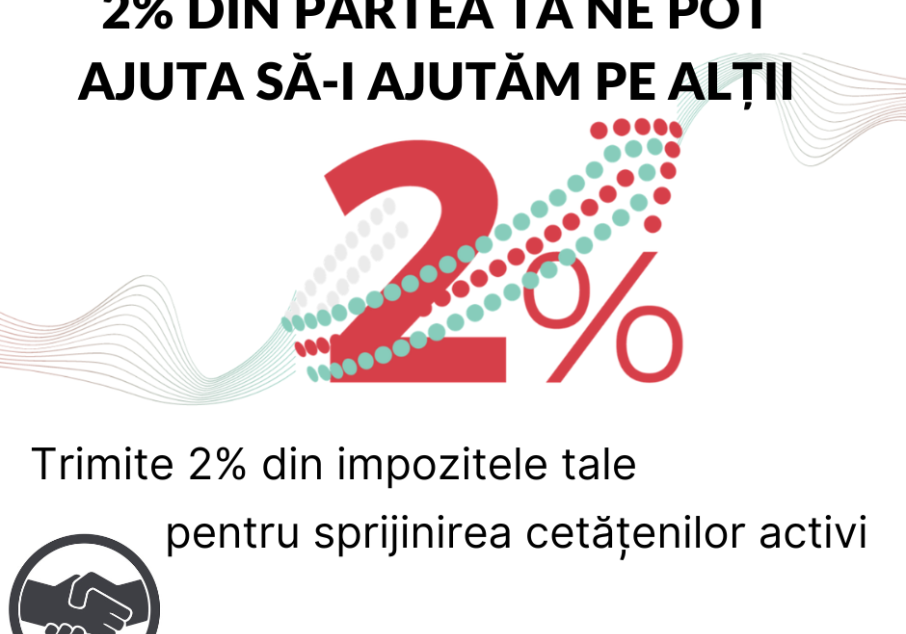 REDERECȚIONEZĂ 2% DIN IMPOZITE PENTRU FAPTELE BUNE