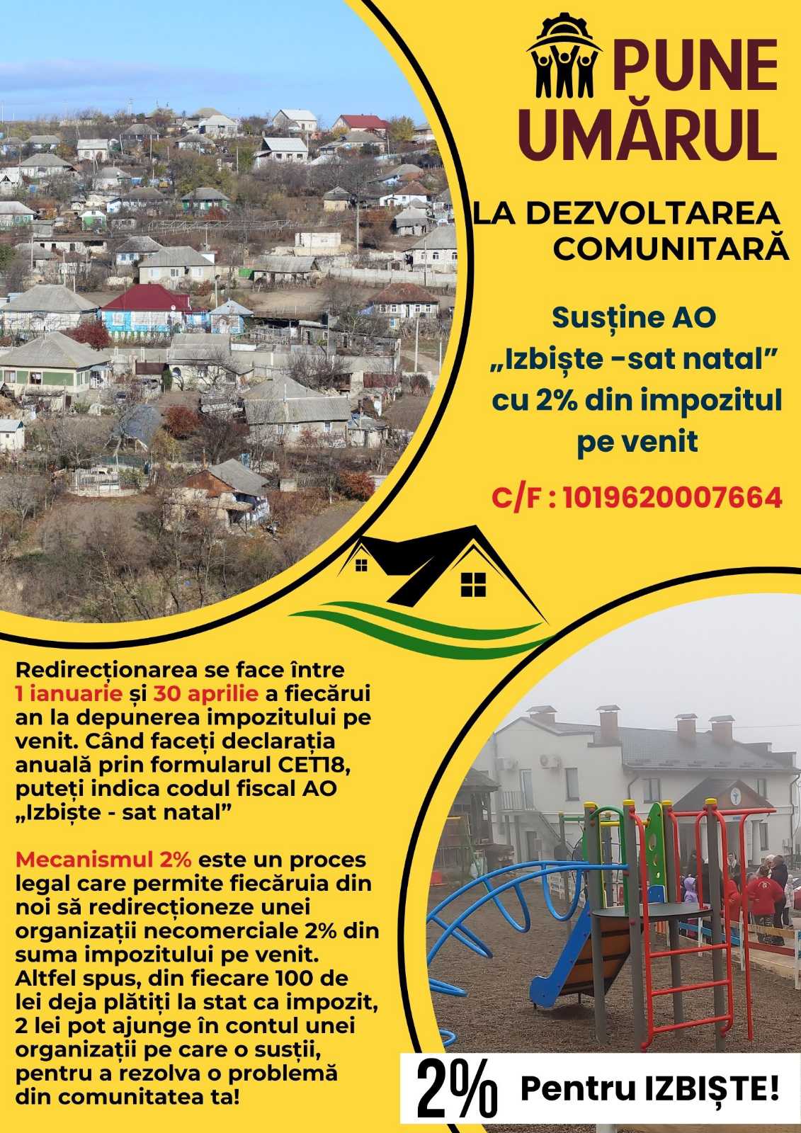 Desemnarea procentuală pentru Izbiște