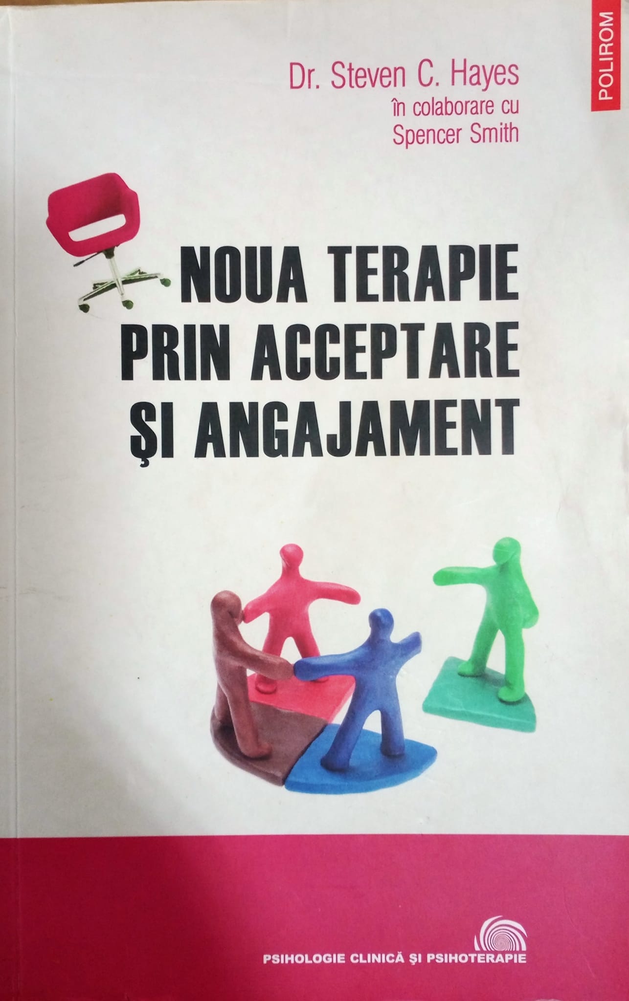 Vă invităm la ora de psihoeducație după cartea "Noua Terapie de Acceptare și Angajament", moderată de psihologul clinician Nadejda Gogu.