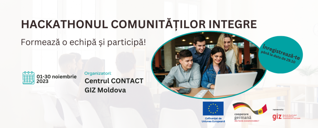 Înregistrează-te la Hackathonul comunităților integre