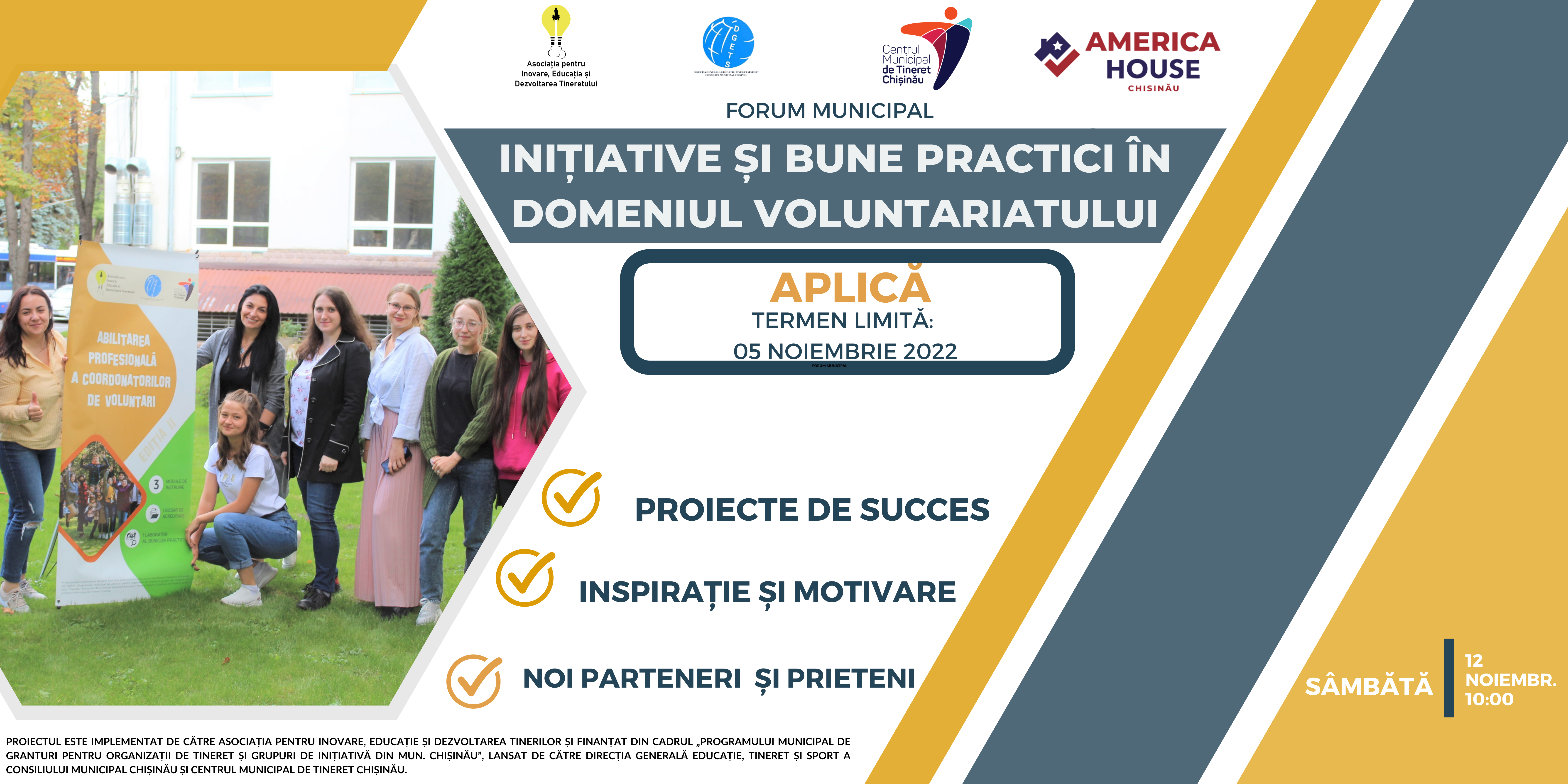Forumul Bunelor Practici în Domeniul Voluntariatului