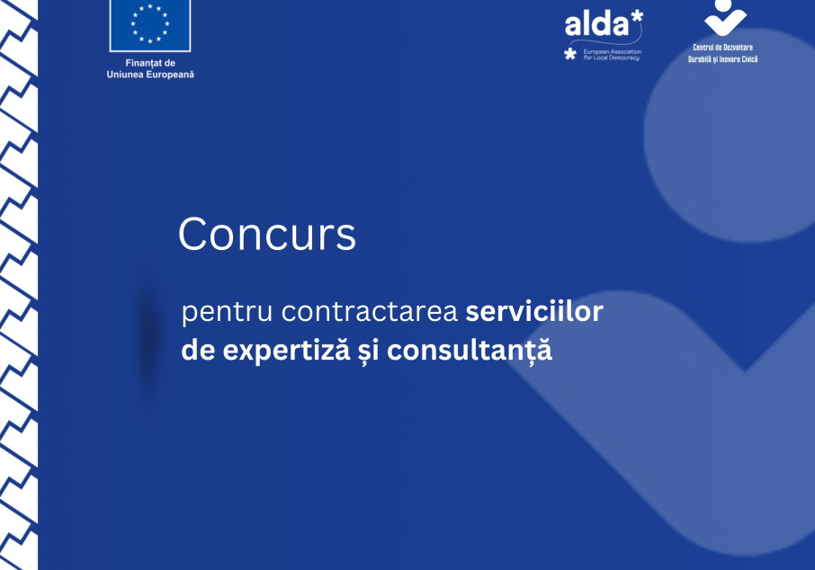 Concurs de achiziții privind contractarea serviciilor de expertiză și consultanță