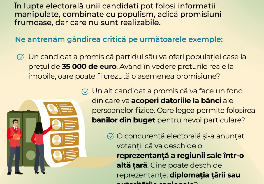 Alegători mai rezilienți în fața manipulării: un nou demers educațional pentru comunitățile vulnerabile