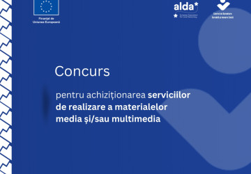 Concurs de achiziții privind contractarea serviciilor de realizare a materialelor media și/sau multimedia