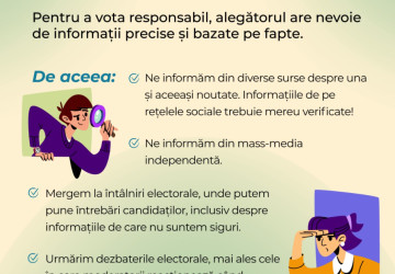 Coaliția „Vocea Romilor” lansează materiale bilingve pentru alegeri corecte și reziliență informațională