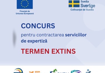 TERMEN EXTINS: Concurs privind contractarea serviciilor de expertiză